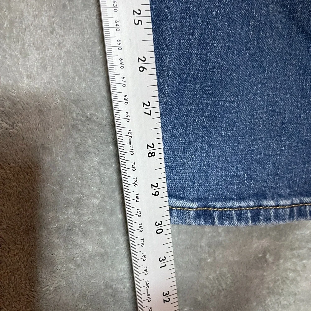 Levis 505 Men Regular Straight Dark Wash Jean 38x30 Casual Classic Basic Stretch